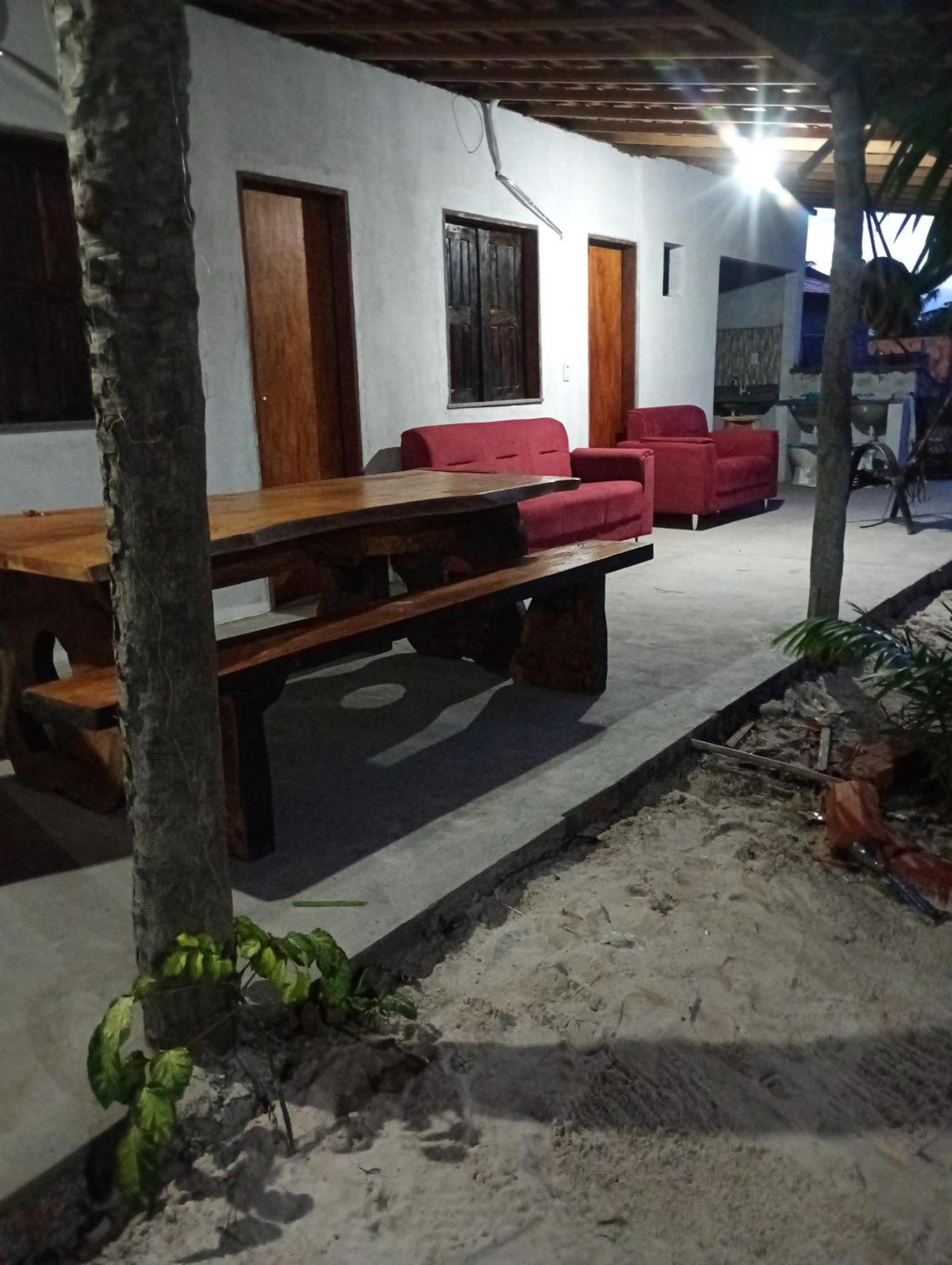 Hostel E Camping Na Rua Das Flores Santo Amaro do Maranhao Exterior photo